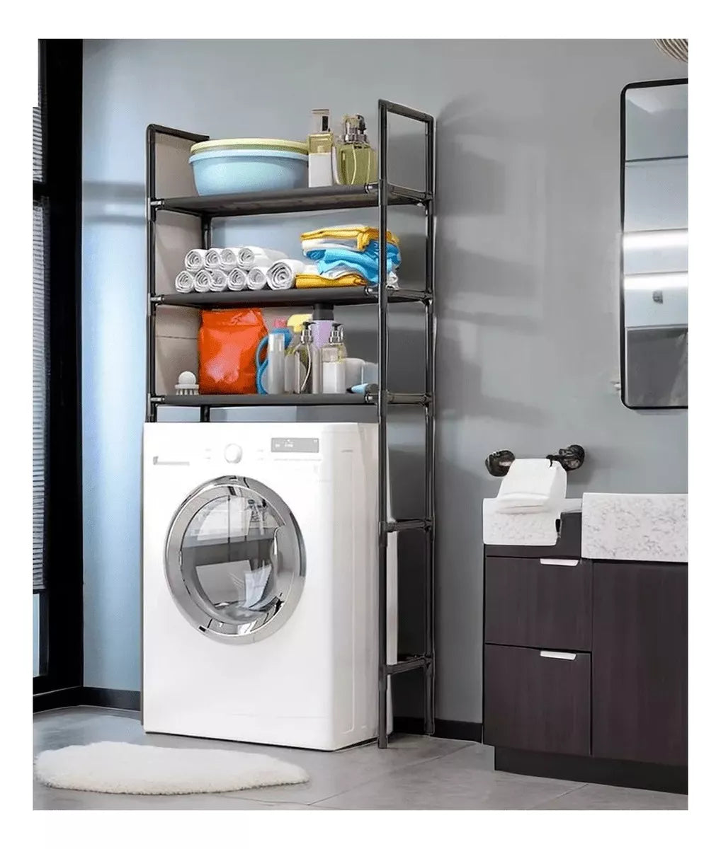 Mueble Organizador De Baño Lavadora Rack