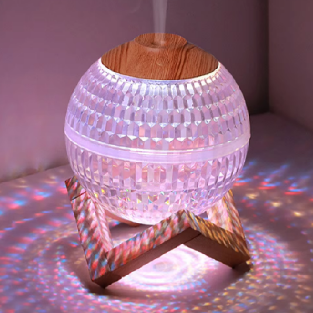 Humidificador lampara bola disco rgb