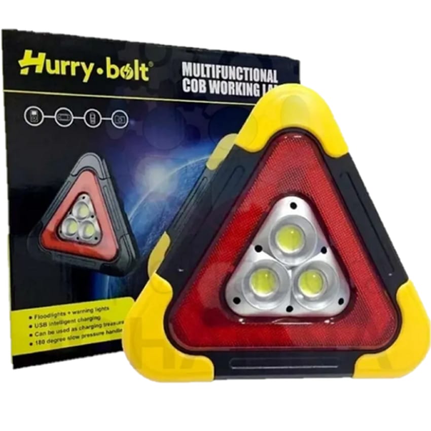 TRIANGULO DE EMERGENCIA LED RECERGABLE